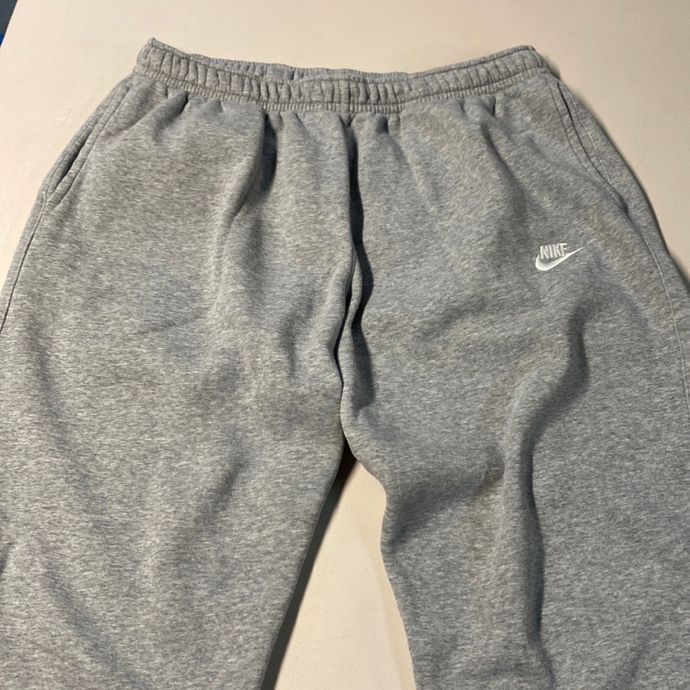 Grey nike womens fleece jogger